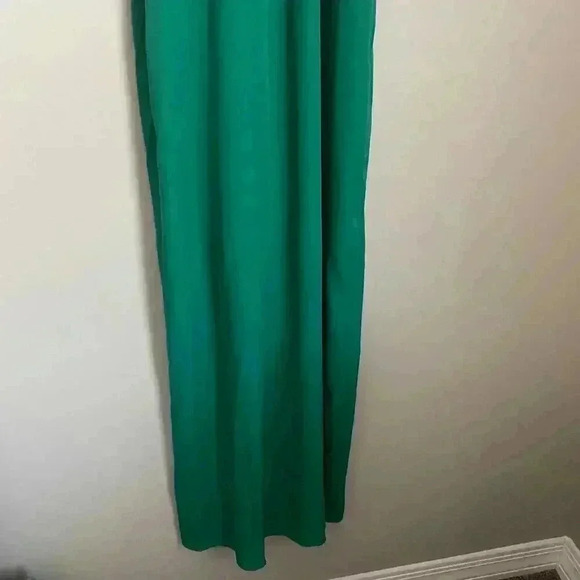 Everly High Neck Maxi Dress Green Size XS - Picture 5 of 9